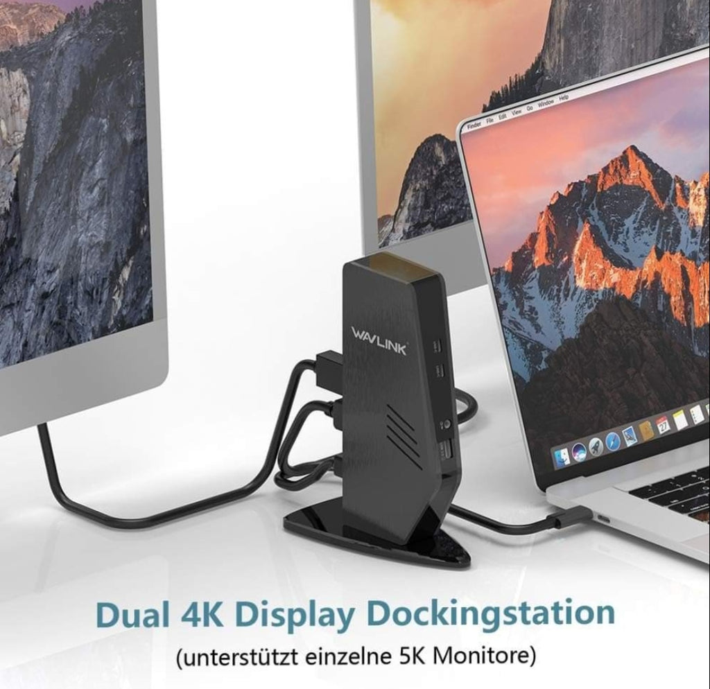 WAVLINK Universal USB-C/USB 3.0 Ultra 5K Laptop Docking Station