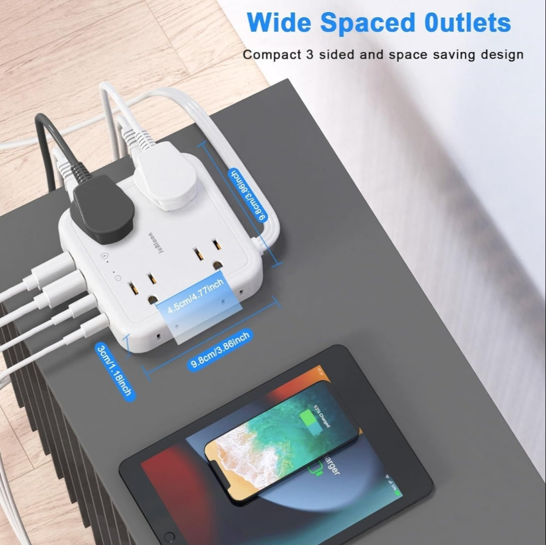 Jcblaon 12 in 1 Power Strip Surge Protector