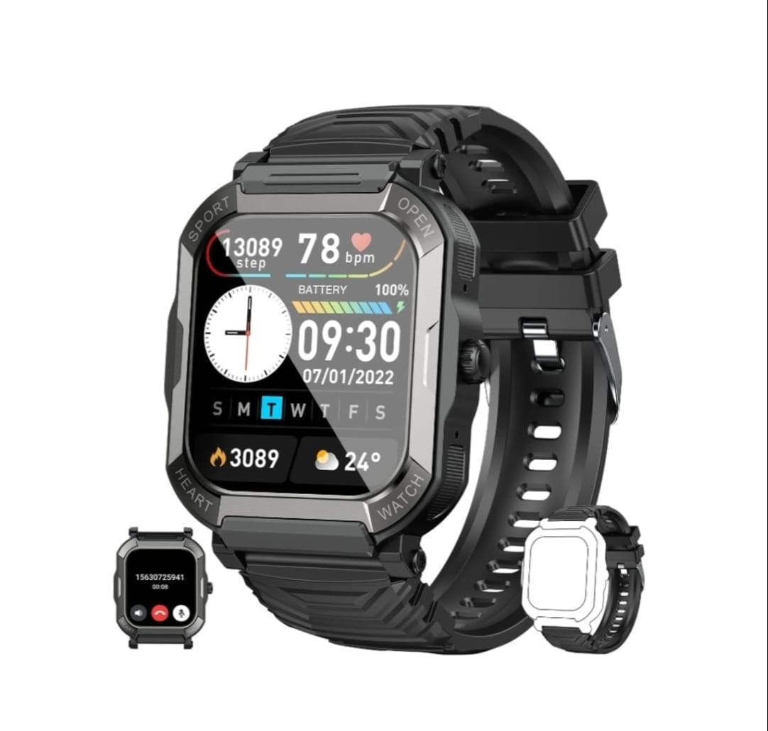 H30 Military Sports Smart Watch for Men Women