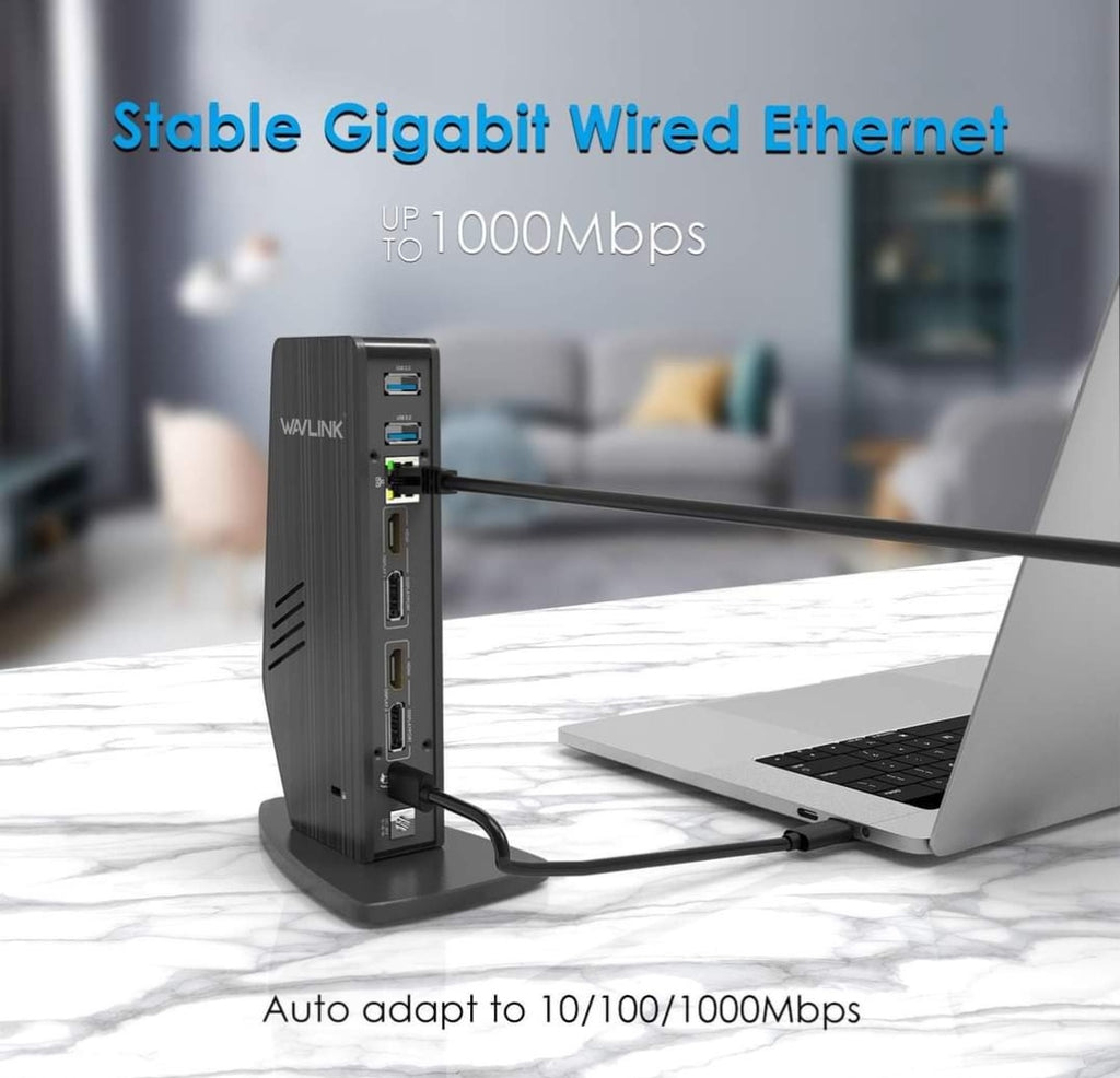 WAVLINK Universal USB-C/USB 3.0 Ultra 5K Laptop Docking Station