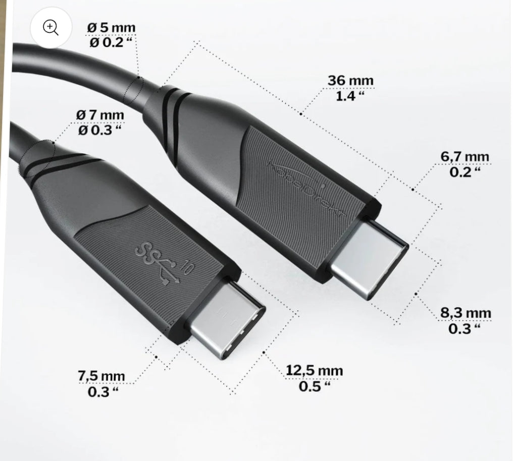 KabelDirekt Usb 3.2 gen 2 cable