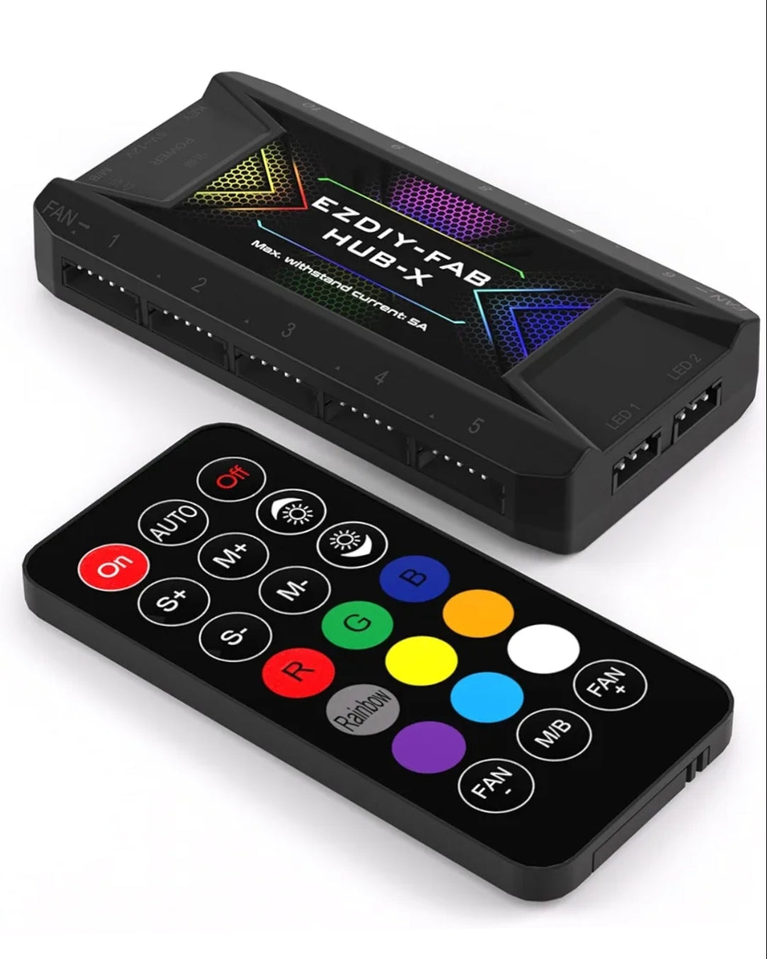EZDIY-FAB Fan Hub X: 3-in-1 RF Remote Control