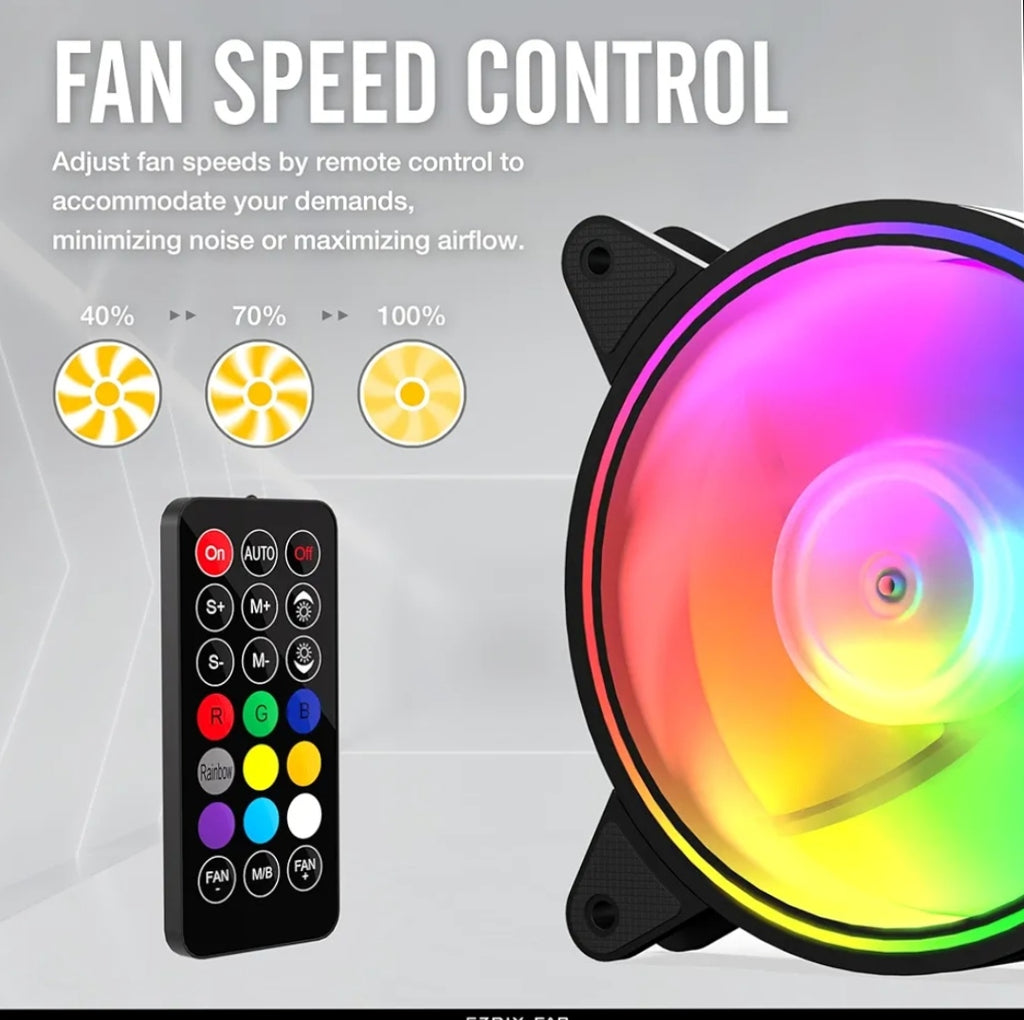 EZDIY-FAB Fan Hub X: 3-in-1 RF Remote Control
