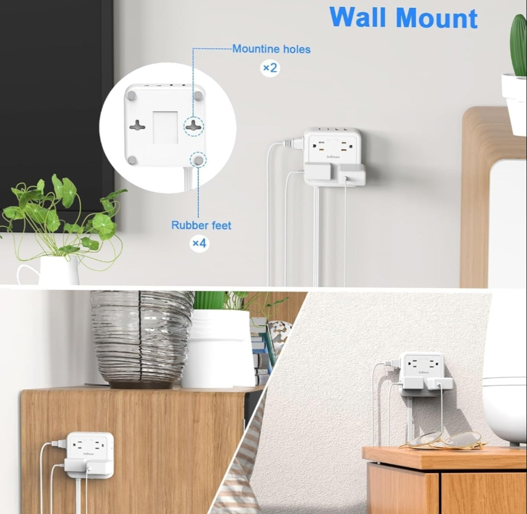Jcblaon 12 in 1 Power Strip Surge Protector