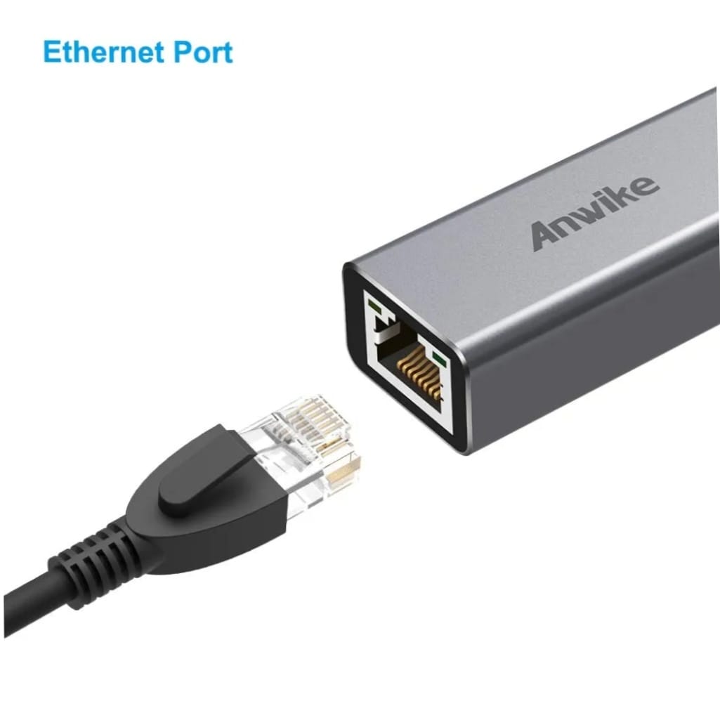ANWIKE USB C to Ethernet Adapter